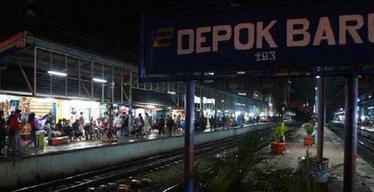 Misteri Kereta Hantu Stasiun Depok Baru