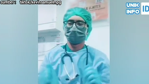 Video Dokter Main Tik Tok Menghapus Penat Dalam Bekerja, Viral di Instagram!