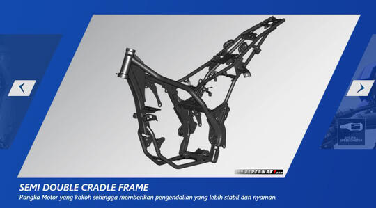 Yamaha Secara Resmi Jual Rangka Yamaha WR155, Bisa Buat Bahan Modifikasi?