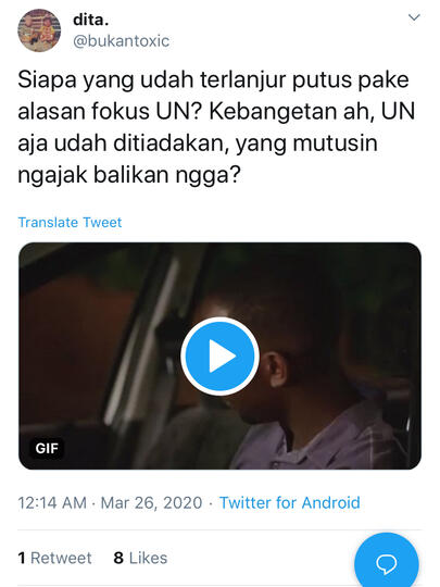 Lulus Jalur Corona, 20 Komentar Kocak Netizen Menanggapi UN Ditiadakan Tahun Ini