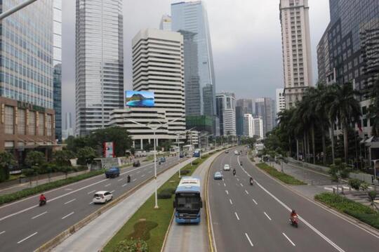 Dampak Covid – 19, Kemacetan Jakarta Turun Drastis