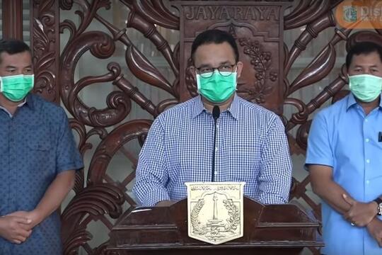 Suaranya Bergetar Sebut 283 Warga Dimakamkan, Anies : Itu Warga Kita