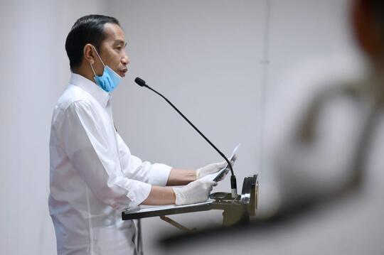 Jokowi Perintahkan Pembatasan Sosial Skala Besar dan Darurat Sipil