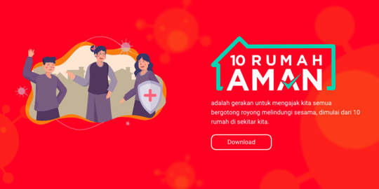 Setelah PeduliLindungi, Giliran Aplikasi 10 Rumah Aman yang Diluncurkan Pemerintah