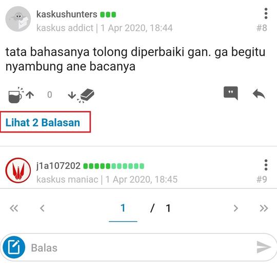 Cobain Fitur Nested Comment di KASKUS Apps, Ngaskus jadi Makin Seru Gan!