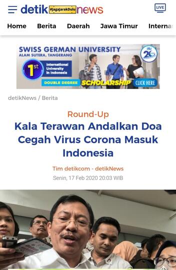 Penyemprotan Disinfektan di SBY Disorot Media Asing, Ini 'Bahaya' yang Mengintai