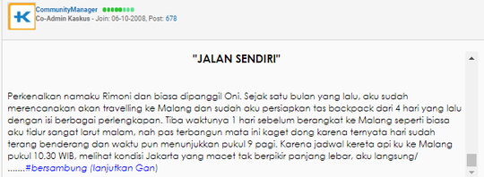 Jangan Sampai Ketinggalan, TABUNGAN KASKUS edisi terakhir. Yuk Mampir Gan!!