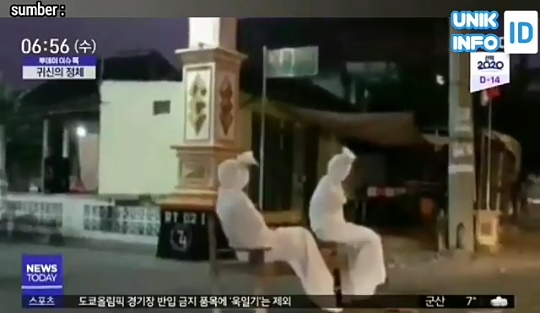 Pocong Indonesia Go Internasional, Masuk Berita Korea! Netizen Merasa Bangga