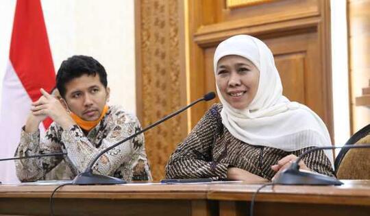 Khofifah Optimistis Muncul Herd Immunity di Jatim