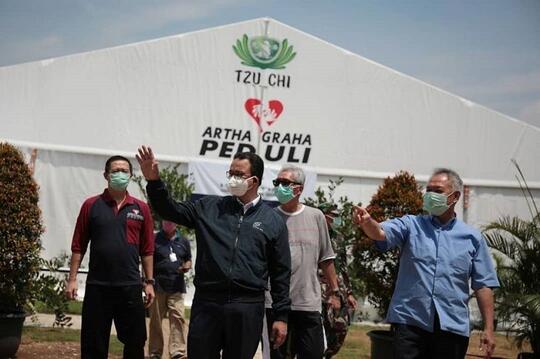 Sambut 100.000 RapidTest &50.000 Masker dari Yayasan Tzu Chi,Anies Ucap TerimaKasih