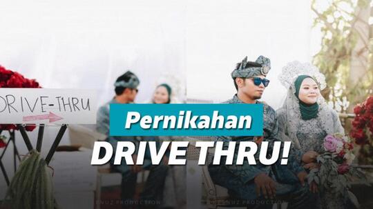 Pernikahan Unik Dengan Konsep Drive Thru, Solusi Resepsi Di Tengah Corona