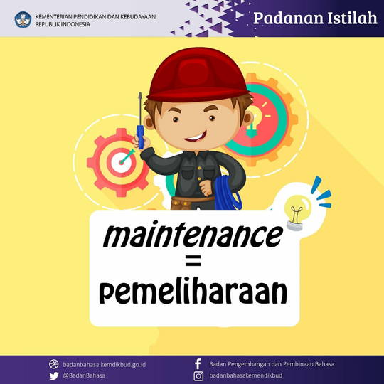 Mari Sebut Beberapa Hal Ini Pake Bahasa Indonesia Aja
