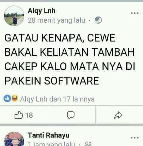 Deretan Pertanyaan dan Pernyataan Absurd Facebookers! Bikin Kesal dan Tertawa Lebar!