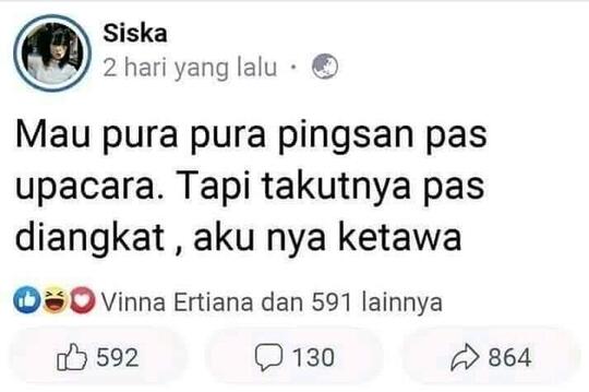 Deretan Pertanyaan dan Pernyataan Absurd Facebookers! Bikin Kesal dan Tertawa Lebar!