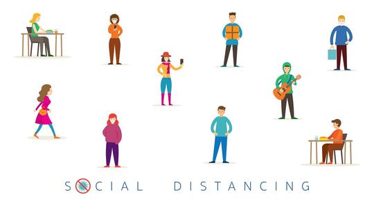 Ketika Logo Brand Juga Ikutan Social Distancing, Gimana Penampakannya?