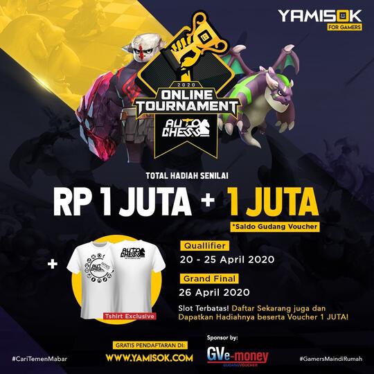 YAKALI GAK IKUT AUTO CHESS ONLINE TURNAMEN GAN, IKUTLAH KUY!!!
