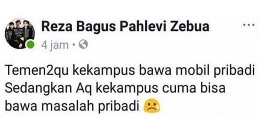 Status Facebook Super Konyol dan Gokil, Itu Donat Mirip Bentuk Apa Ya?