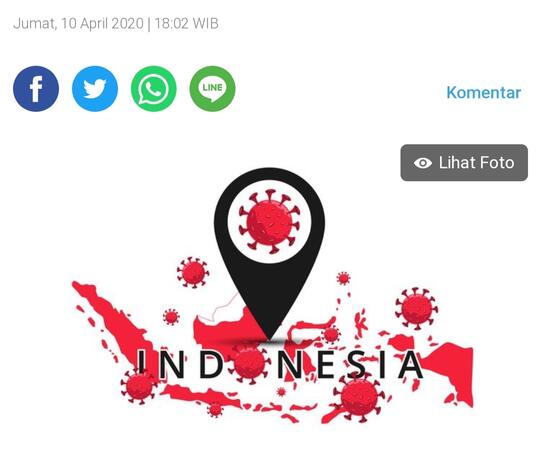 Pakar Peringatkan, Indonesia dan India Berpotensi Jadi Episenter Baru Covid-19