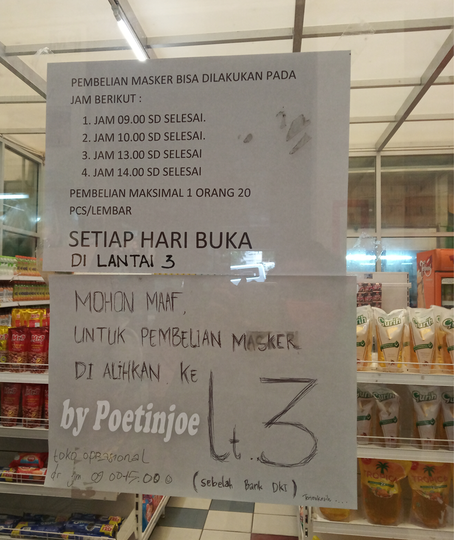 Penjualan Masker Murah 125 ribu Perbox di JakMart TUTUP ? Simak beritanya.