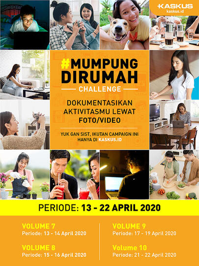 Yang Punya Peliharaan, Mari Gabung di #Mumpungdirumah Challenge Vol. 7