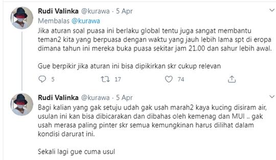 Penulis Buku Man Called Ahok Usulkan MUI Beri Fatwa Tiadakan Puasa Tahun Ini