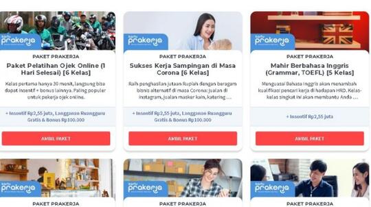Warganet Riuh, Materi Kursus Prakerja Disindir Mirip Konten Gratis Youtube