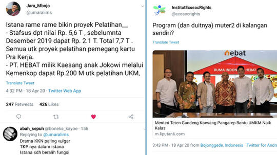 Menteri Teten Gandeng Kaesang Pelatihan UMKM Rp200 M, Pengamat: Makin Masif KKN