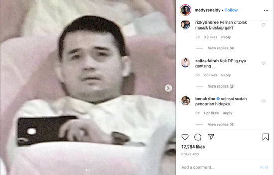 Akhirnya terjawab, Sosok yang suka muncul saat nonton di bioskop ini.