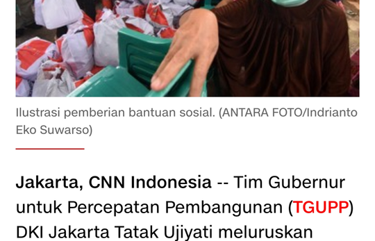 Jawaban Anies Baswedan seusai Dapat Kritik Menteri soal Bansos:Saya Tak Tahu Salahnya