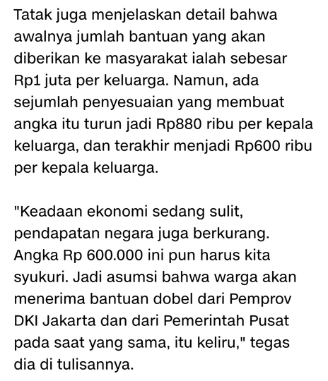 Jawaban Anies Baswedan seusai Dapat Kritik Menteri soal Bansos:Saya Tak Tahu Salahnya
