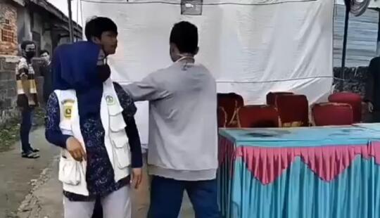 Minta Maaf Tapi Bohong, Salah Satu Relawan PSBB Kena Hajar Di Jonggol