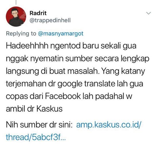 Apa Pendapat Lo Soal Thread di Twitter yang Copas Thread Kaskuser Tanpa Sumber?