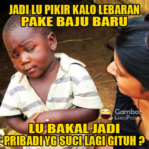 HARUSKAH BELI BAJU BARU UNTUK HARI RAYA IDUL FITRI ??? Gimana Menurut Gansis??