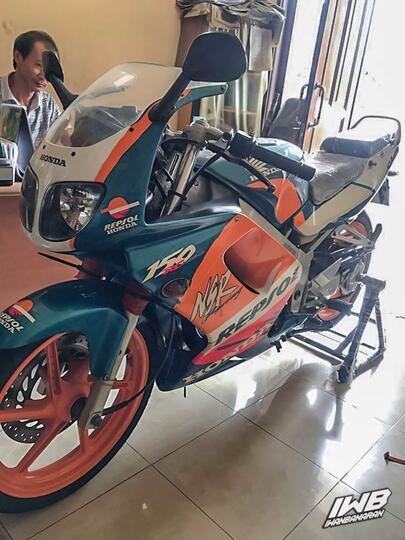 Ternyata Ada Yang Lebih Langka Dari Honda NSR Viral Kemarin, Odometer 400km
