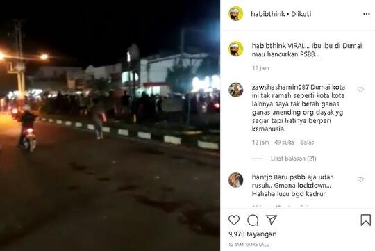 Viral Video Ibu-ibu Teriak Hancurkan PSBB, Publik: Kita Lihat Endingnya