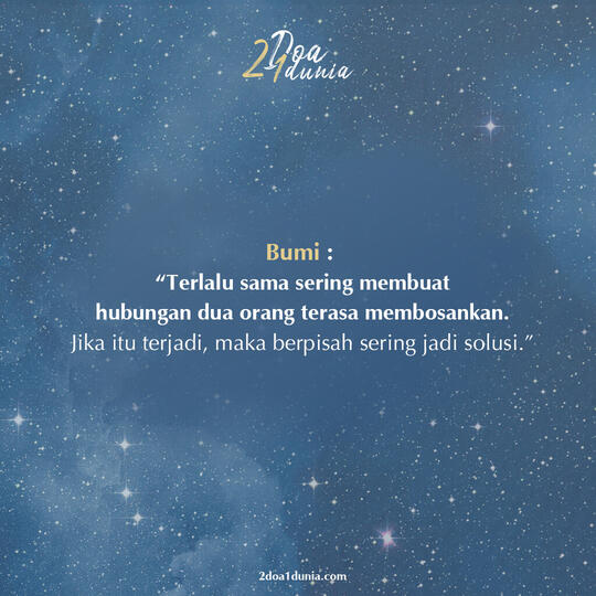 2 Doa 1 Dunia Ep 23 - Atmosfer Kita Berbeda