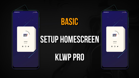 BASIC Tutorial KLWP ! Bikin Setup Android Dengan Mudah