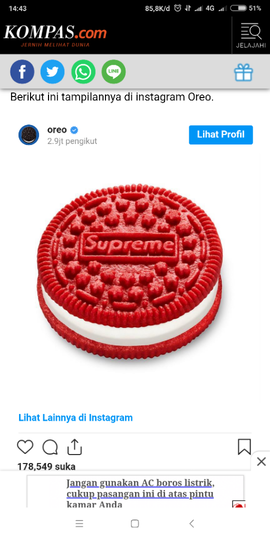 Percakapan Reseller Oreo Supreme Dan Customer Yang Bikin Ngakak.
