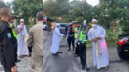 Habib Umar Abdullah Assegaf Baku Hantam Dengan Petugas PSBB, Habib Kok Gitu?