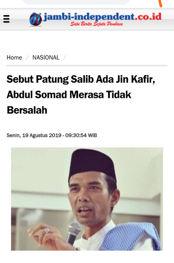 Polisi Bekuk Penghina Nabi Muhammad