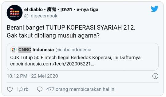 Terbongkar! Koperasi 212 Ternyata Penipu, Ditutup Oleh OJK