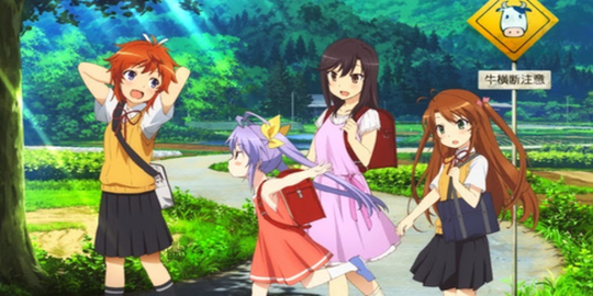 Anime komedi nyantai yang cocok ditonton saat ini