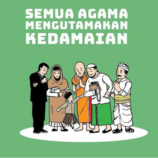 Suster Katolik Menyanyikan Lagu Idul Fitri, Saya Ucapkan Terima Kasih.