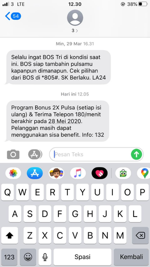 Tri Nyolong Pulsa - Dwi Susanti Cara Menghentikan Layanan Pencuri Pulsa Indosat / Beli pulsa 1000 tri dengan harga rp 1.400 dari stria_store.