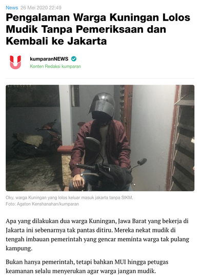 Cara Mengurus SIKM atau Surat Izin Keluar Masuk Jakarta, Gratis