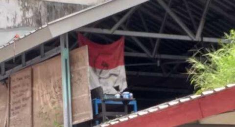 Geger Bendera Merah Putih Logo Palu Arit di Kampus, Polisi Cari Pelaku