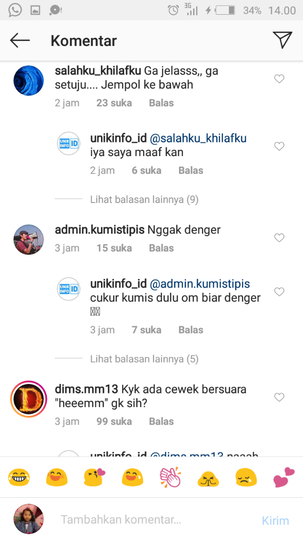 Serem, Dalam Video