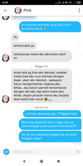 AWAS! Ping Ping A.K.A Rinda Jayani, Si PENIPU yang bergentayangan di TINDER