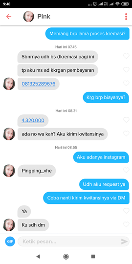 AWAS! Ping Ping A.K.A Rinda Jayani, Si PENIPU yang bergentayangan di TINDER