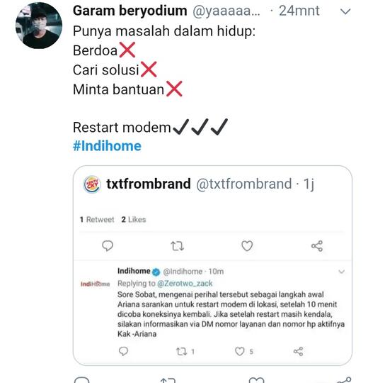 Indihomo Dan Solusi Restart Router